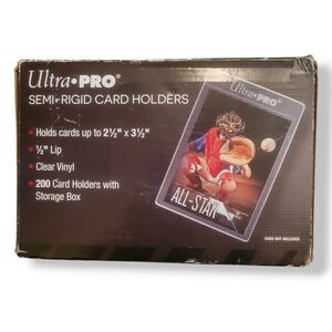 Ultra PRO Semi-Rigid Card Holders